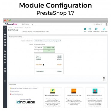 ماژول هزینه ارسال پرستاشاپ مستقل از قوانین سبد و تخفیف ها