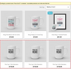 ماژول مرتب سازی محصول بر اساس موجودی انبار