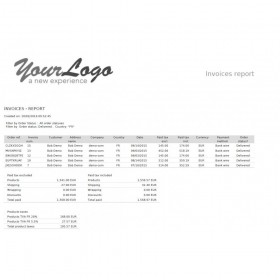 ماژول پیشرفته جستجو، گزارش و خروجی گیری فاکتورهای پرستاشاپ