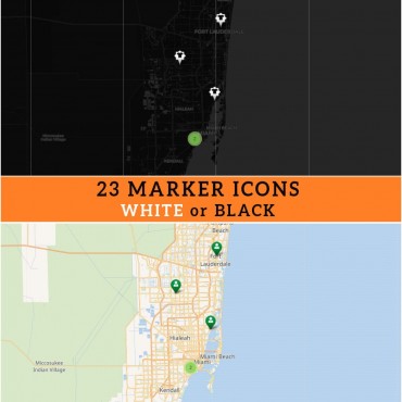 ماژول نمایش مکان فروشگاه روی نقشه بدون گوگل مپس