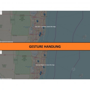 ماژول نمایش مکان فروشگاه روی نقشه بدون گوگل مپس