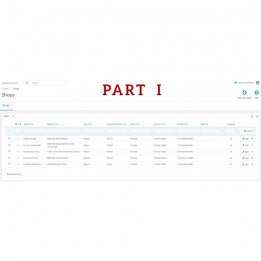 ماژول نمایش مکان فروشگاه روی نقشه بدون گوگل مپس