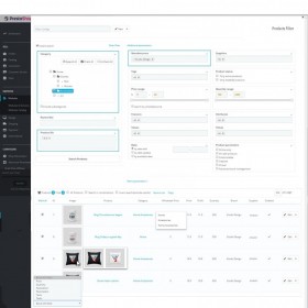 ماژول فیلتر محصول پرستاشاپ پیشرفته + ویرایش انبوه