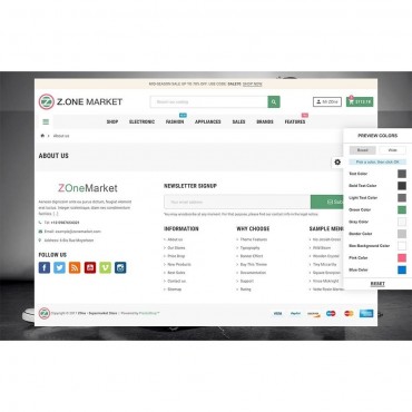 قالب ZOne پرستاشاپ – قالب زِد-وان پرستاشاپ