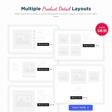 قالب الکترون پرستاشاپ شرکت ThemeVolty