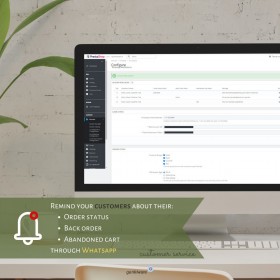 ماژول سفارش مستقیم در واتسپ و نوتیفیکیشن اتوماتیک