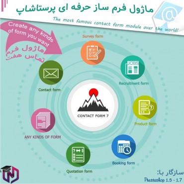 Contact Form 7 - ماژول فرم ساز حرفه ای پرستاشاپ