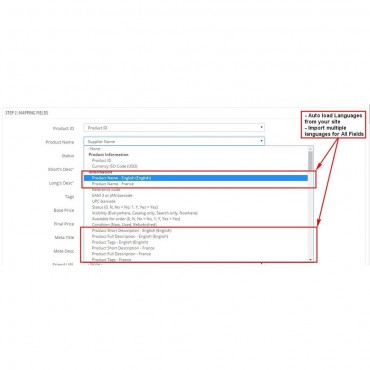 ماژول بروزرسانی و واردسازی محصولات پرستاشاپ