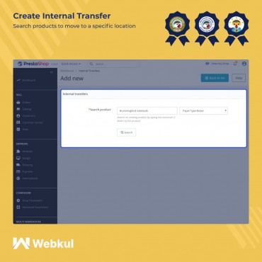 ماژول مدیریت انبار پرستاشاپ - پیشرفته