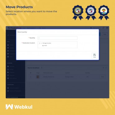 ماژول مدیریت انبار پرستاشاپ - پیشرفته