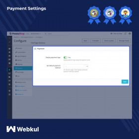 ماژول پرداخت پرستاشاپ - افزونه پرداخت در یک صفحه وبکول