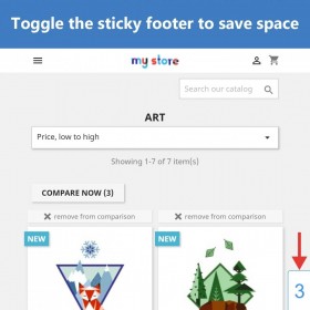 ماژول مقایسه محصولات پرستاشاپ پیشرفته