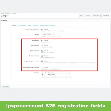 ماژول ثبت نام مشتریان حقوقی پرستاشاپ - B2B
