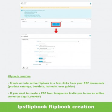 ماژول نمایش سه بعدی کتاب و PDF پرستاشاپ - فیلیپ بوک