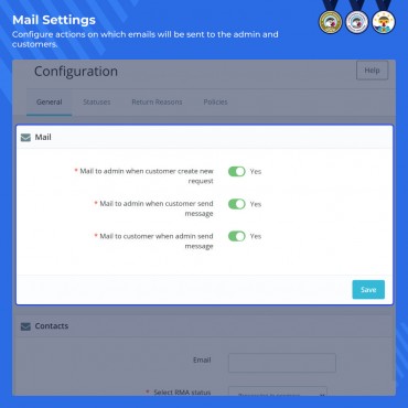 ماژول مدیریت کالای مرجوعی در پرستاشاپ