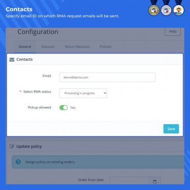 ماژول مدیریت کالای مرجوعی در پرستاشاپ