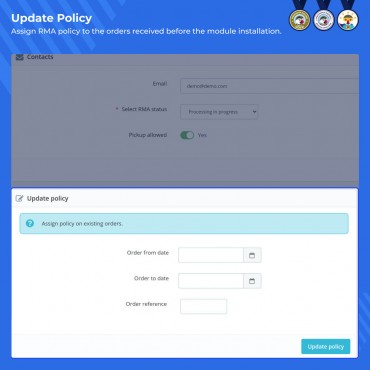 ماژول مدیریت کالای مرجوعی در پرستاشاپ