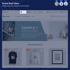 ماژول کیف پول پرستاشاپ وبکول
