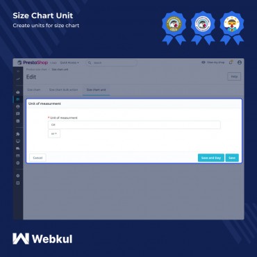 ماژول چارت محصول پرستاشاپ وبکول
