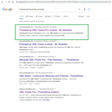 ماژول ایندکس گوگل پرستاشاپ - Google Indexing API