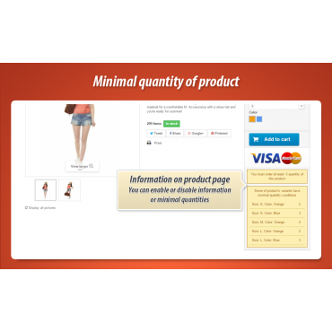 ماژول حداقل تعداد خرید از یک محصول در پرستاشاپ