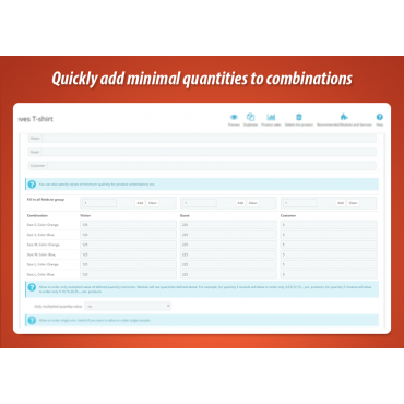 ماژول حداقل تعداد خرید از یک محصول در پرستاشاپ