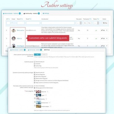 ماژول BLOG - افزونه وبلاگ قدرتمند برای پرستاشاپ
