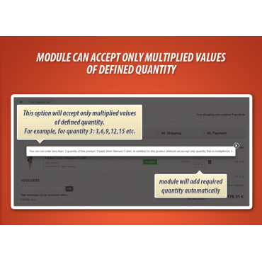 ماژول حداقل تعداد خرید از یک محصول در پرستاشاپ