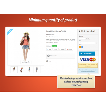 ماژول حداقل تعداد خرید از یک محصول در پرستاشاپ