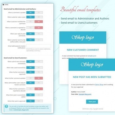 ماژول BLOG - افزونه وبلاگ قدرتمند برای پرستاشاپ