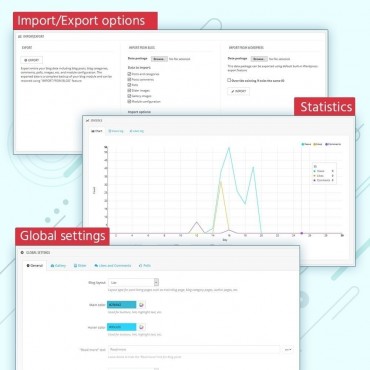 ماژول BLOG - افزونه وبلاگ قدرتمند برای پرستاشاپ