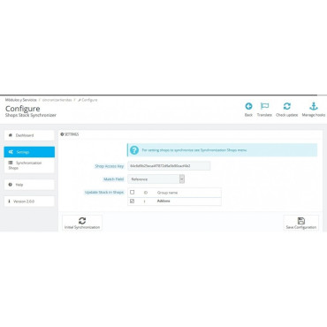 ماژول همگام‌ساز انبار پرستاشاپ