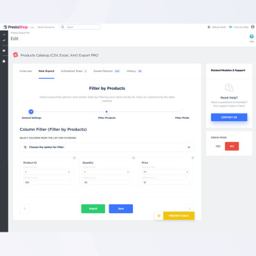 ماژول خروجی گیری کاتالوگ پرستاشاپ نسخه Pro