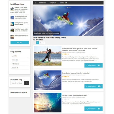 ماژول وبلاگ پرستاشاپ Prestablog