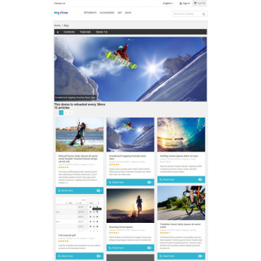 ماژول وبلاگ پرستاشاپ Prestablog