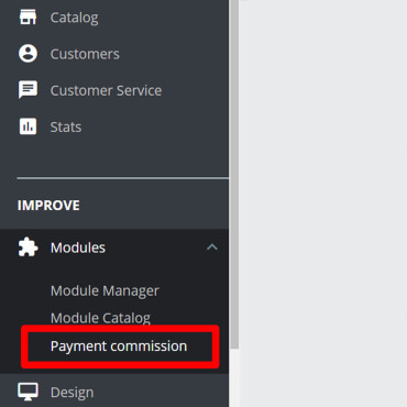 ماژول تعیین کارمزد روش پرداخت در پرستاشاپ