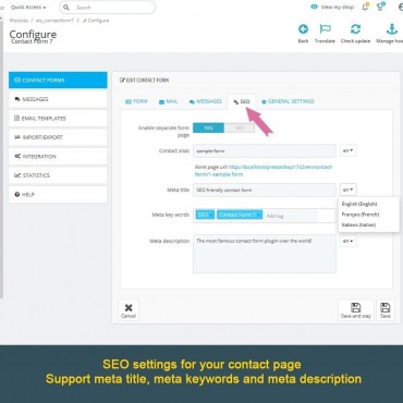 Contact Form 7 - ماژول فرم ساز حرفه ای پرستاشاپ