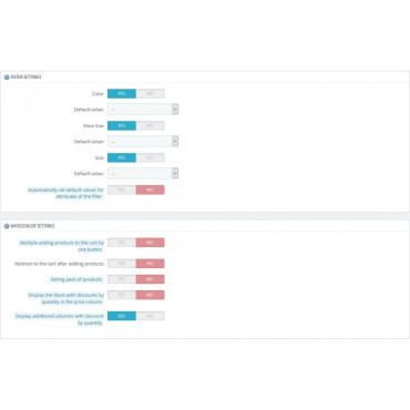 ماژول مشاهده جدولی ترکیبات محصول در پرستاشاپ
