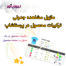 صفحه محصول پرستاشاپنیوزپاور