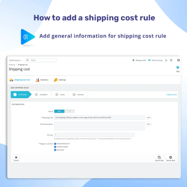 ماژول هزینه ارسال پرستاشاپ پیشرفته - Shipping Cost Pro