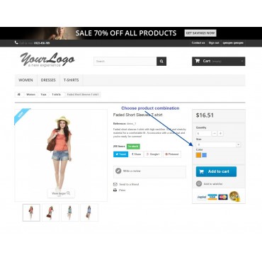 ماژول ترکیبات برای محصولات مجازی در پرستاشاپ