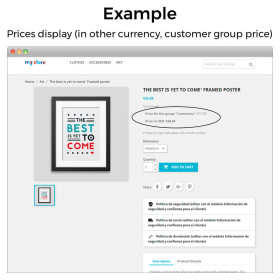 ماژول نمایش قیمت محصول به سایر واحدهای پولی در پرستاشاپ
