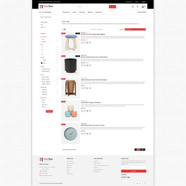 قالب فرنی‌تاون پرستاشاپ - FurniTown