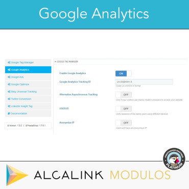 ماژول Google Tag Manager برای پرستاشاپ در (Analytics, Ads و...)