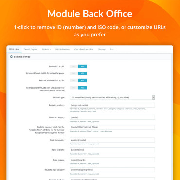 ماژول ریدایرکت پرستاشاپ - Awesome URL