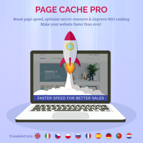 ماژول سرعت صفحه و بهینه سازی سئو- Page Cache Pro