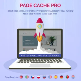 ماژول سرعت صفحه و بهینه سازی سئو- Page Cache Pro