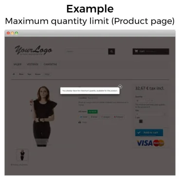 ماژول حداقل، حداکثر تعداد محصول در سبد خرید پرستاشاپ