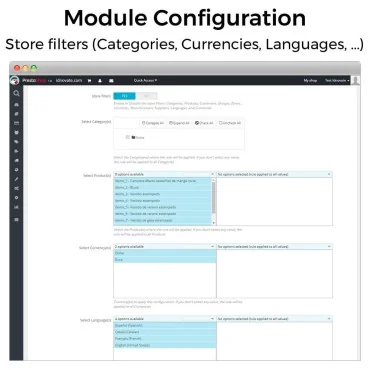 ماژول حداقل، حداکثر تعداد محصول در سبد خرید پرستاشاپ