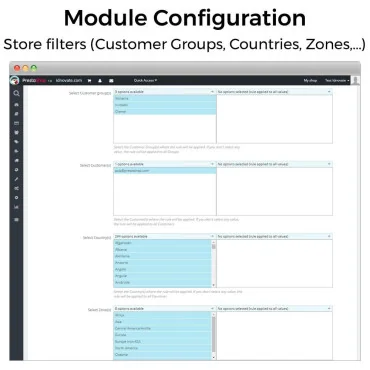 ماژول حداقل، حداکثر تعداد محصول در سبد خرید پرستاشاپ